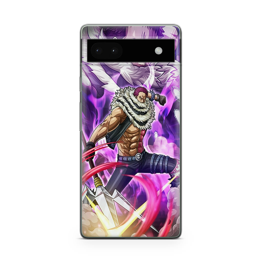 Katakuri Wielding Mogura Google Pixel 6a Case