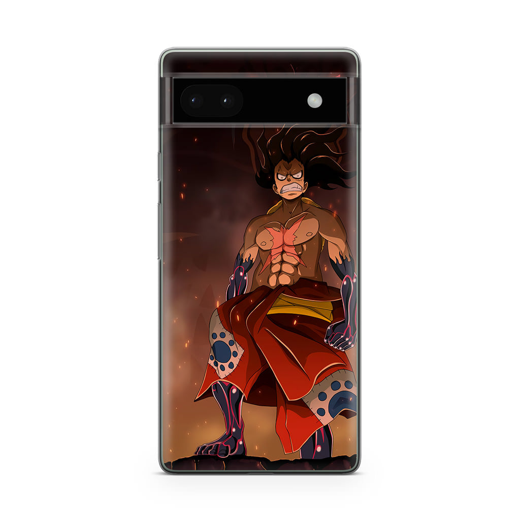 Luffy Snake Man Form Google Pixel 6a Case