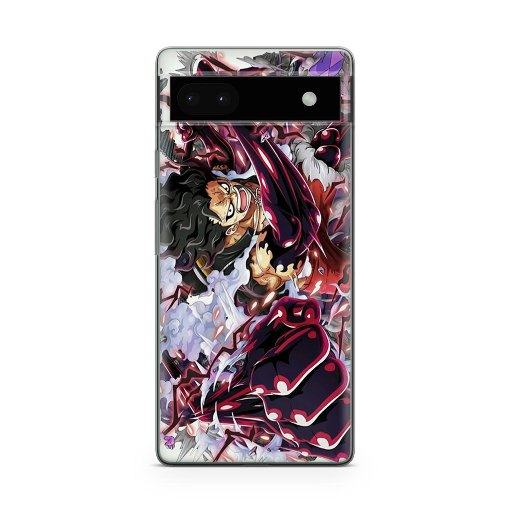 Luffy Snakeman Jet Culverin Google Pixel 6a Case