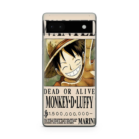 Monkey D Luffy Bounty Google Pixel 6a Case