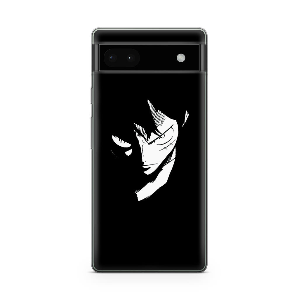 Monkey D Luffy Silhouette Google Pixel 6a Case