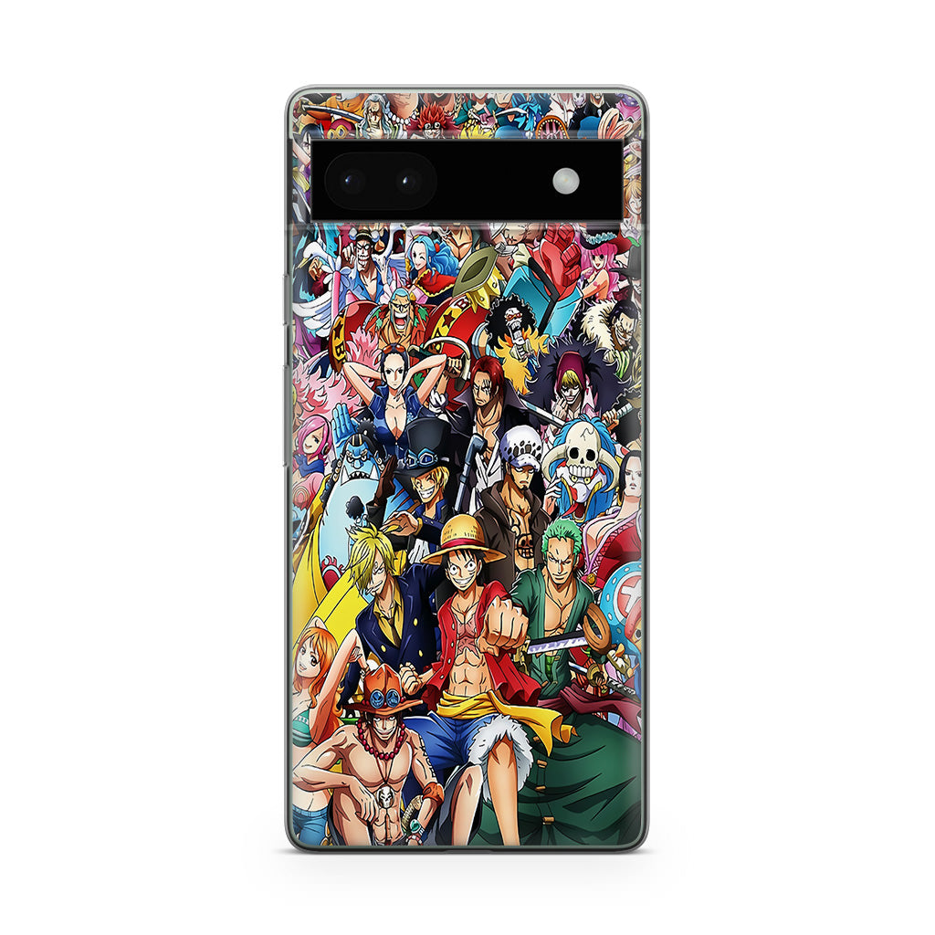 One Piece Characters In New World Google Pixel 6a Case