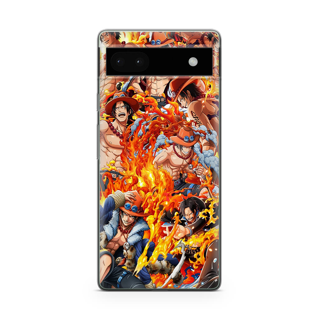 Portgas D Ace Collections Google Pixel 6a Case