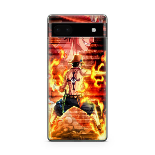 Portgas D Ace One Piece Google Pixel 6a Case