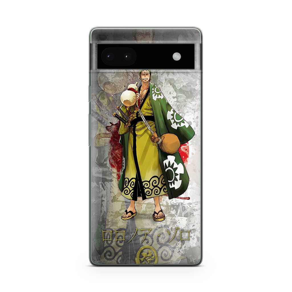 Roronoa Zoro Arc Wano Google Pixel 6a Case