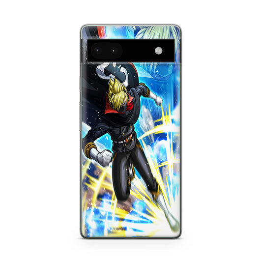 Sanji In Stealth Black Suit Google Pixel 6a Case