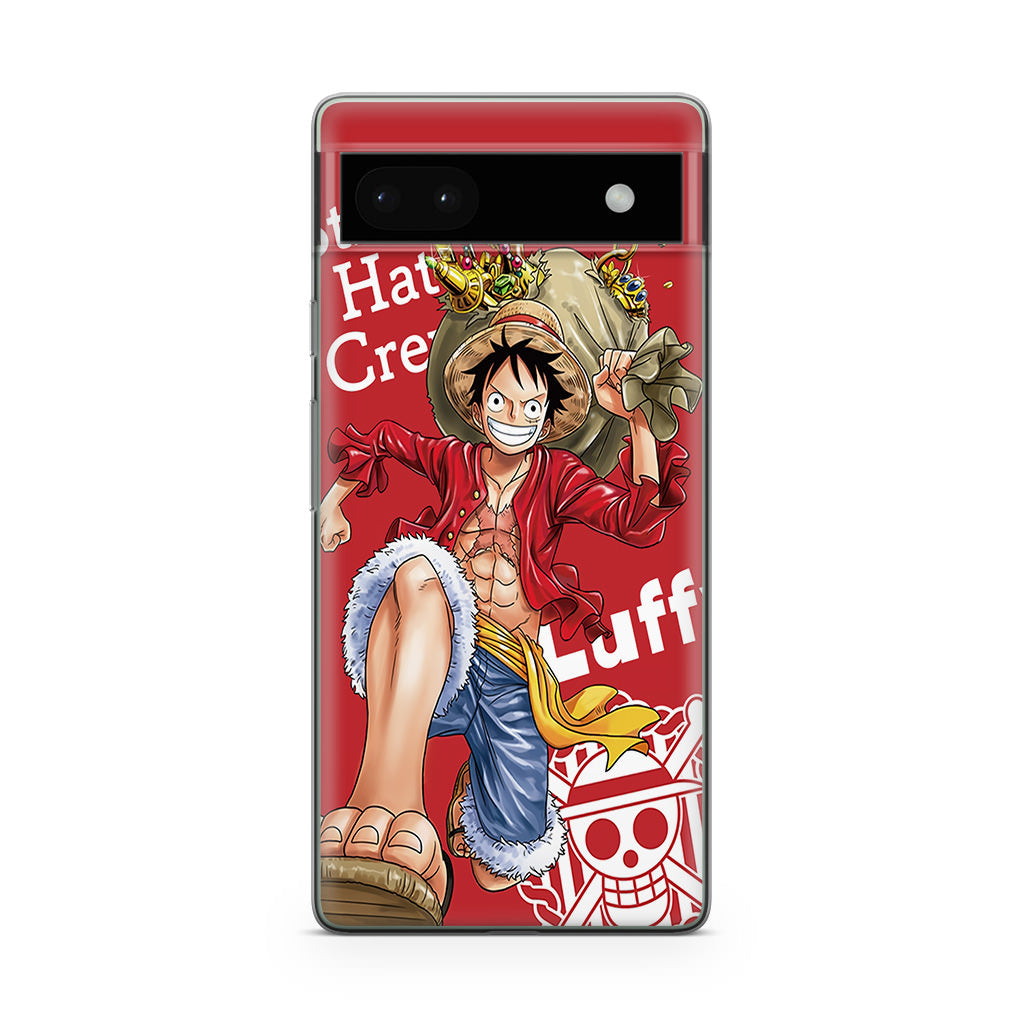 Straw Hat Monkey D Luffy Google Pixel 6a Case