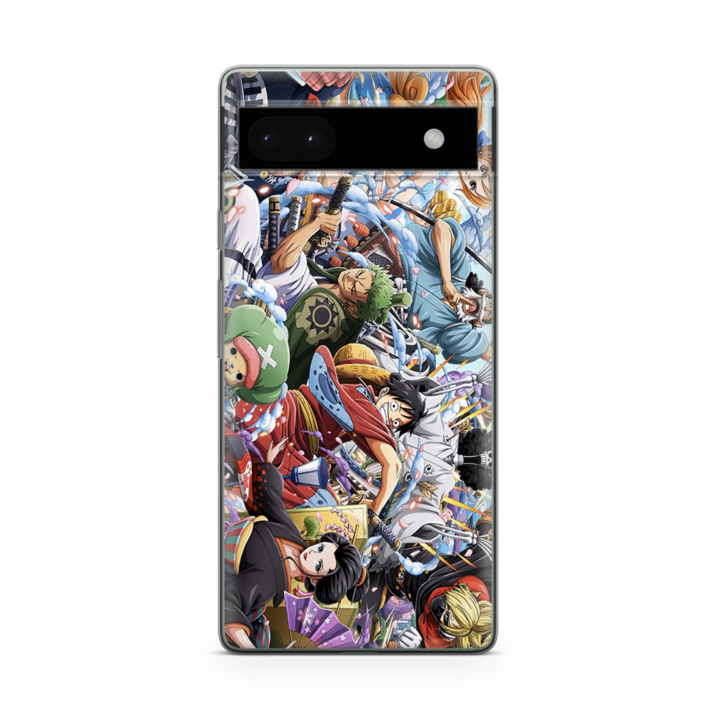 Straw Hat Pirates Arc Wano Google Pixel 6a Case