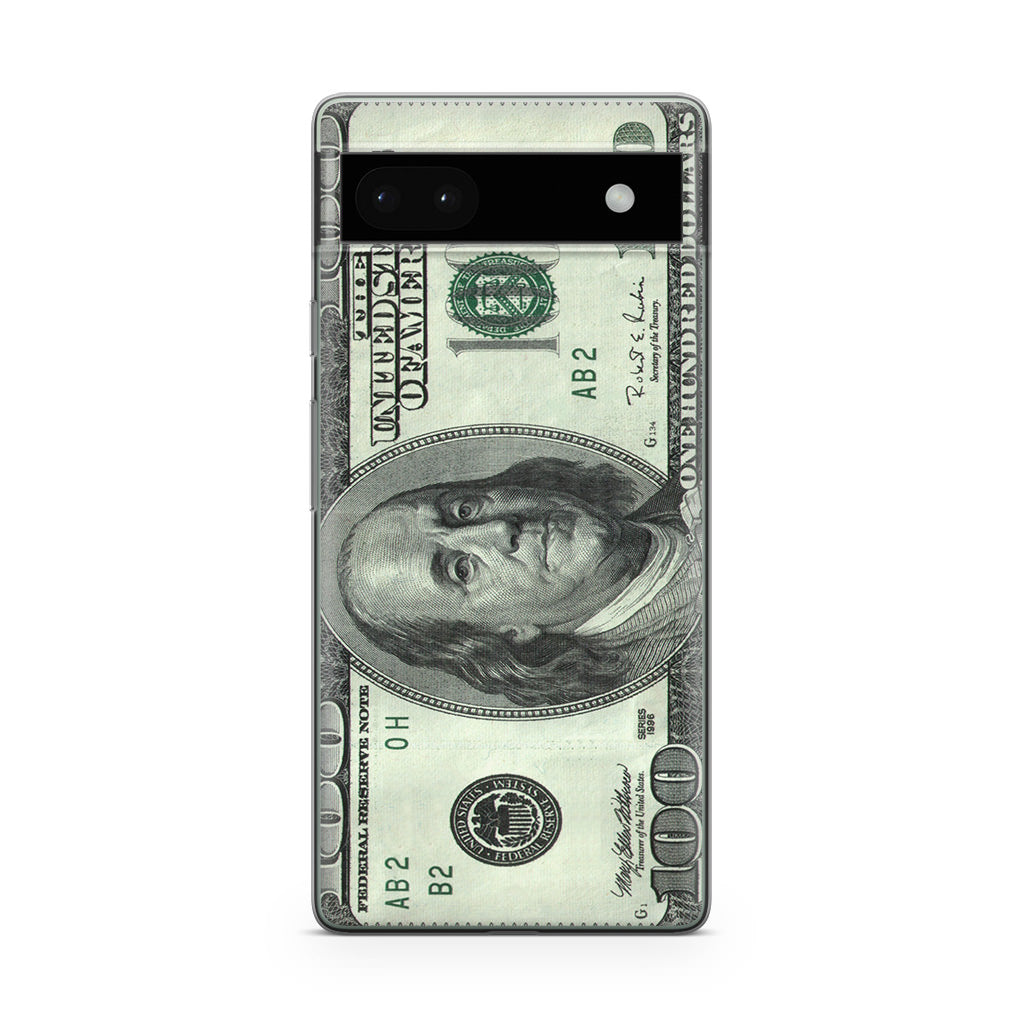 100 Dollar Google Pixel 6a Case