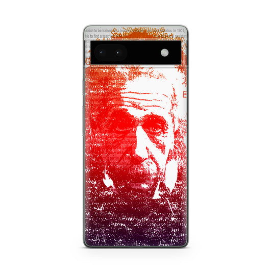 Albert Einstein Art Google Pixel 6a Case
