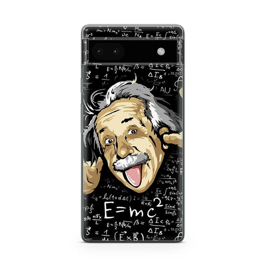 Albert Einstein's Formula Google Pixel 6a Case