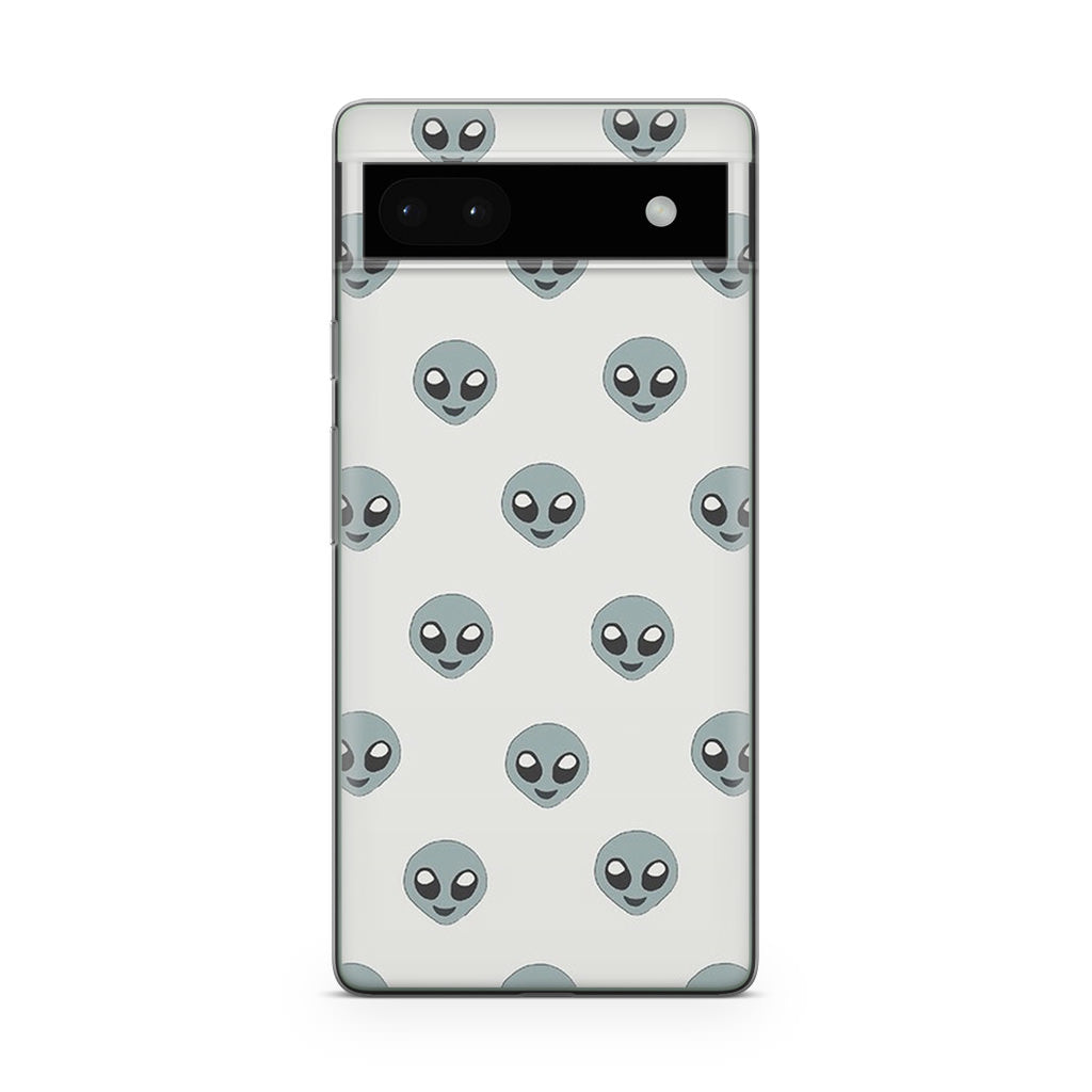 Aliens Pattern Google Pixel 6a Case