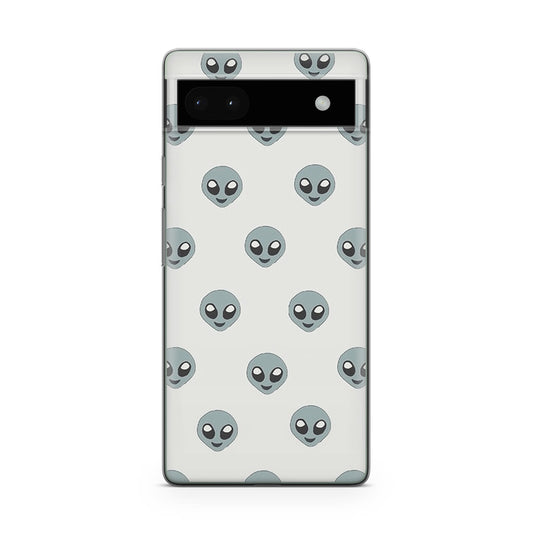 Aliens Pattern Google Pixel 6a Case