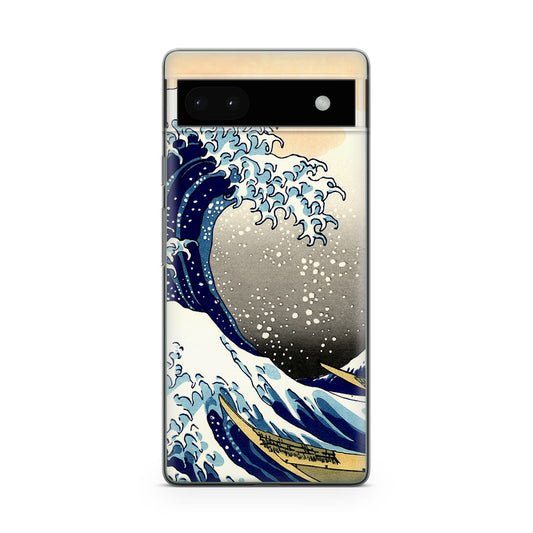 Artistic the Great Wave off Kanagawa Google Pixel 6a Case