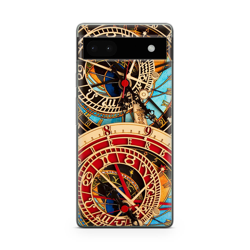 Astronomical Clock Google Pixel 6a Case