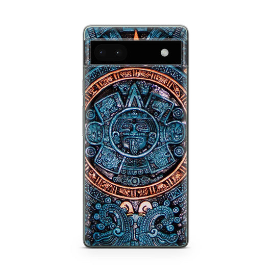 Aztec Calendar Google Pixel 6a Case