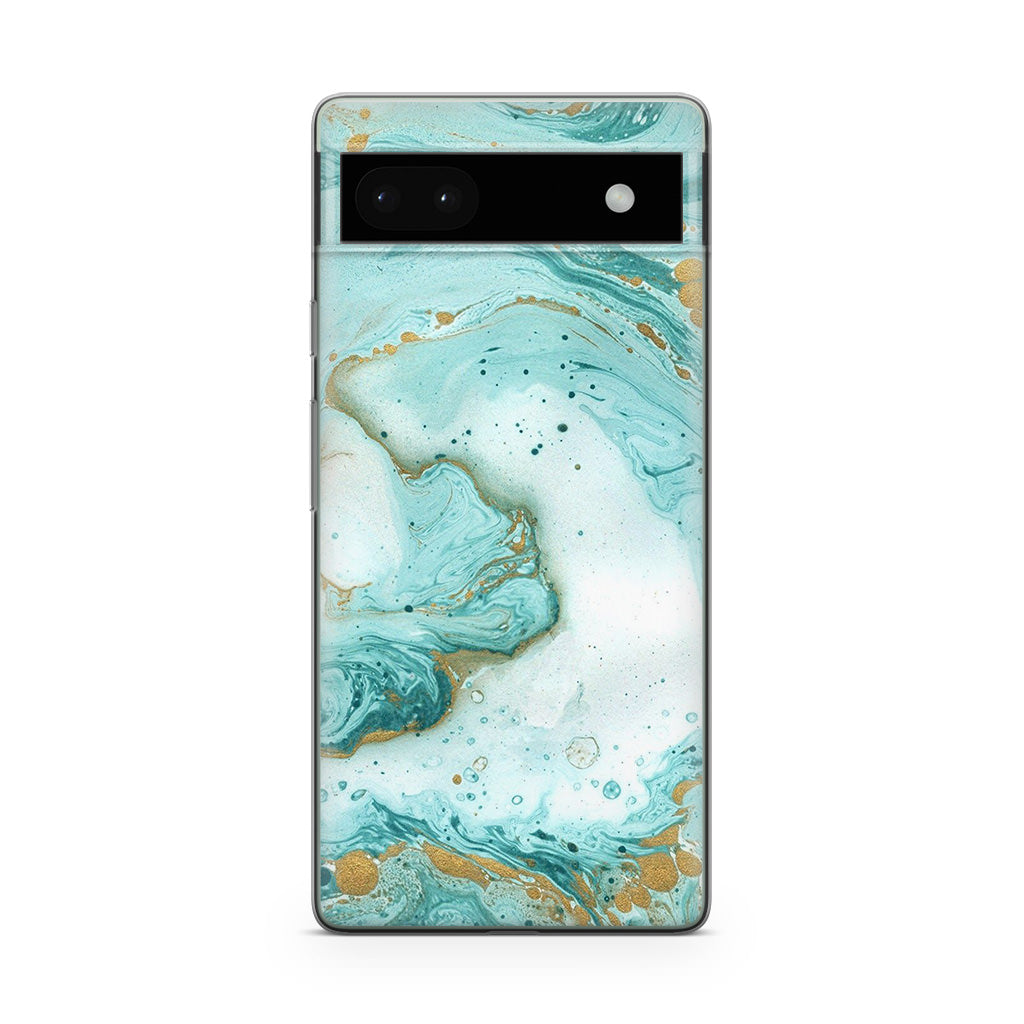 Azure Water Glitter Google Pixel 6a Case