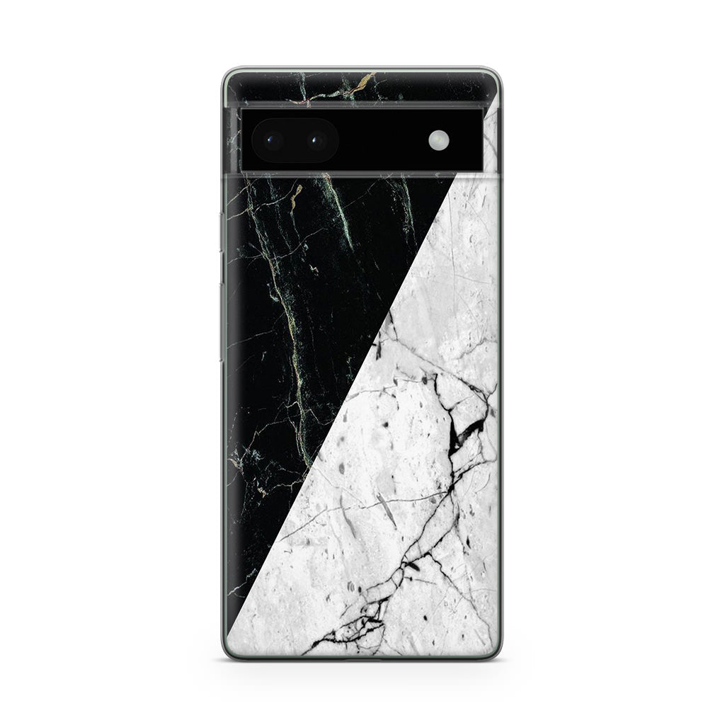 B&W Marble Google Pixel 6a Case