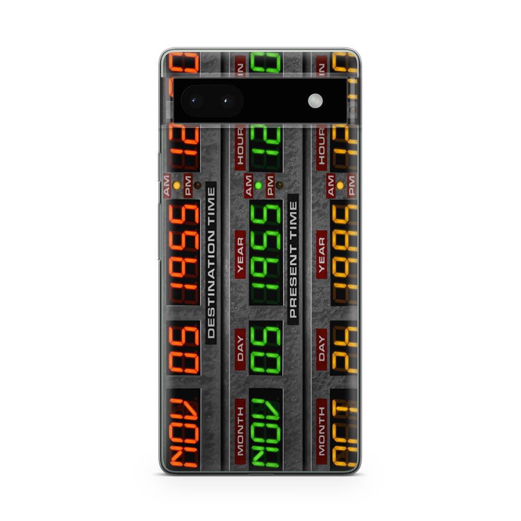 Back To The Future Time Circuits Google Pixel 6a Case