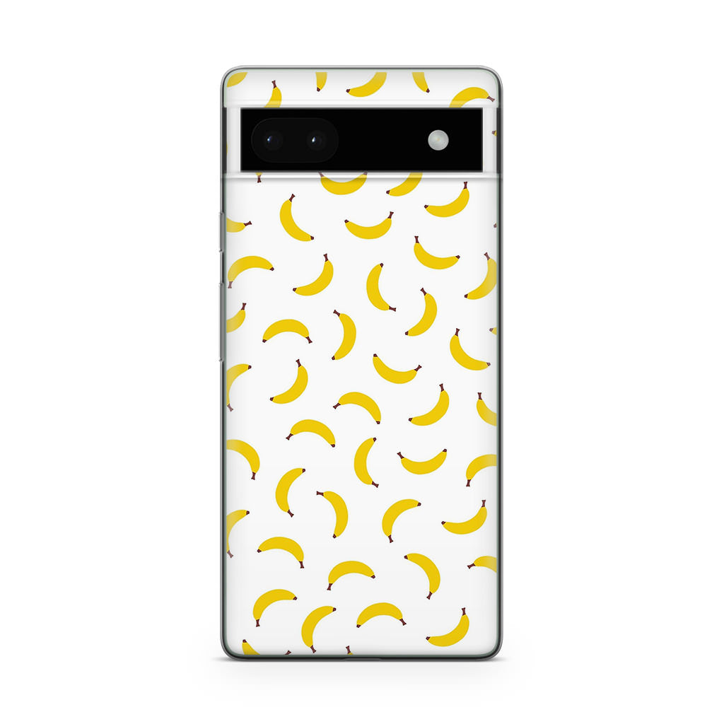 Bananas Fruit Pattern Google Pixel 6a Case