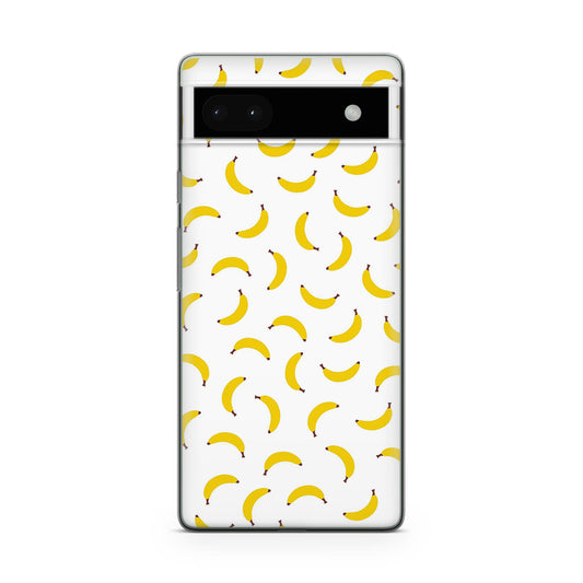 Bananas Fruit Pattern Google Pixel 6a Case