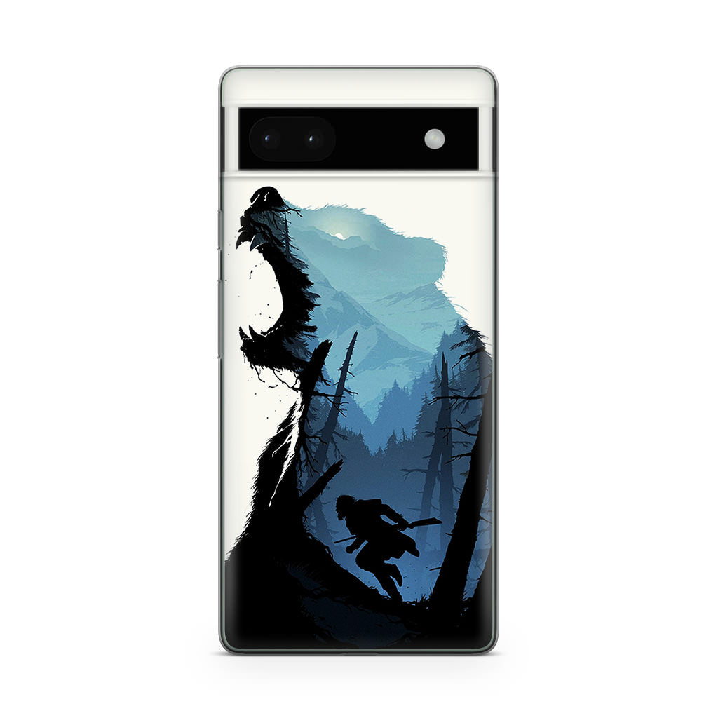 Bear Hunter Art Google Pixel 6a Case