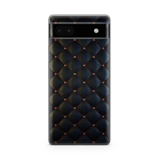 Black Royal Pattern Google Pixel 6a Case