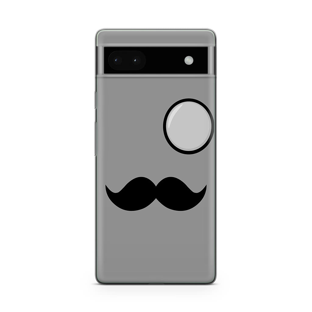 Classy Mustache Google Pixel 6a Case