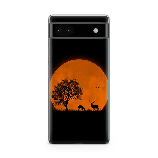 Deer Silhouette Google Pixel 6a Case