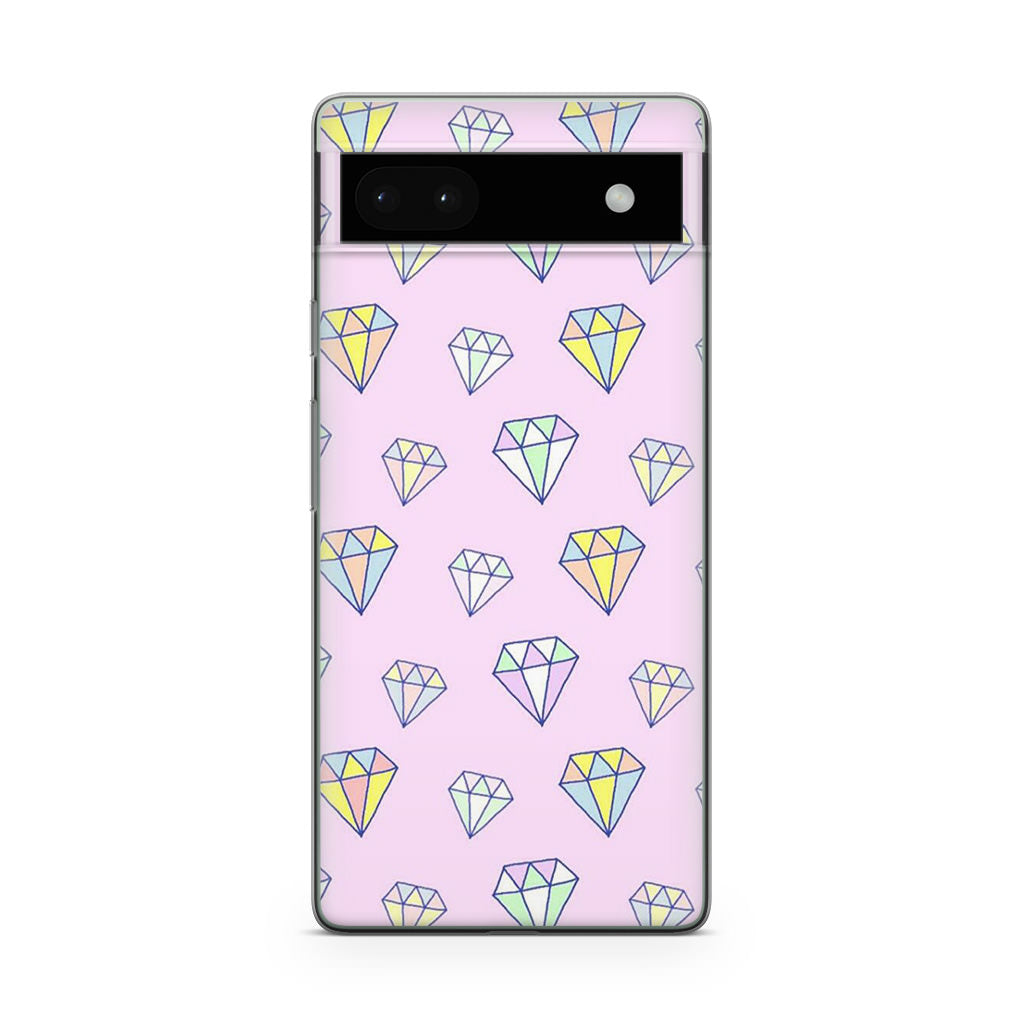 Diamonds Pattern Google Pixel 6a Case