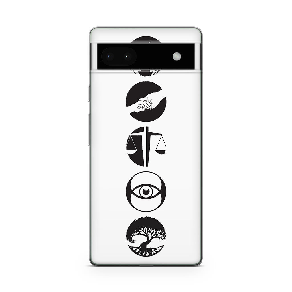 Divergent Factions Google Pixel 6a Case