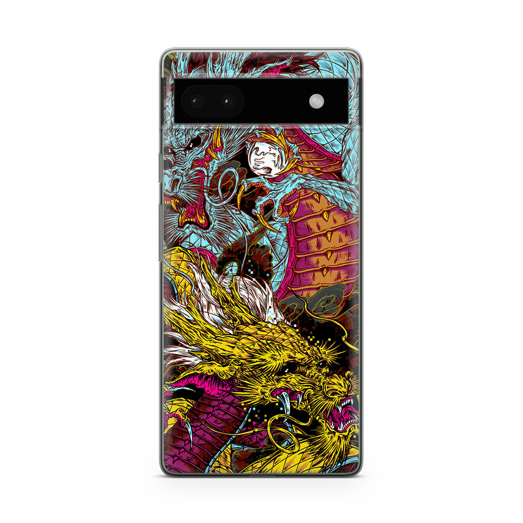 Double Dragons Google Pixel 6a Case