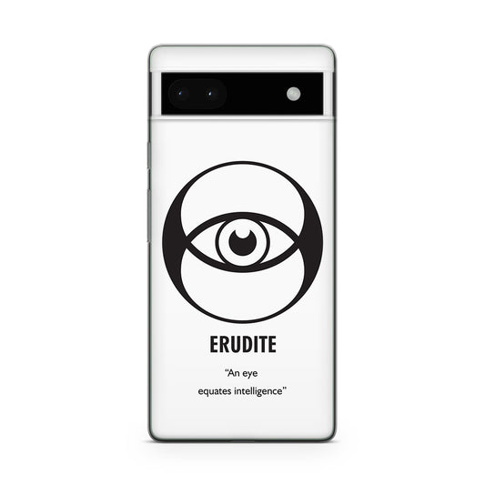 Erudite Divergent Faction Google Pixel 6a Case