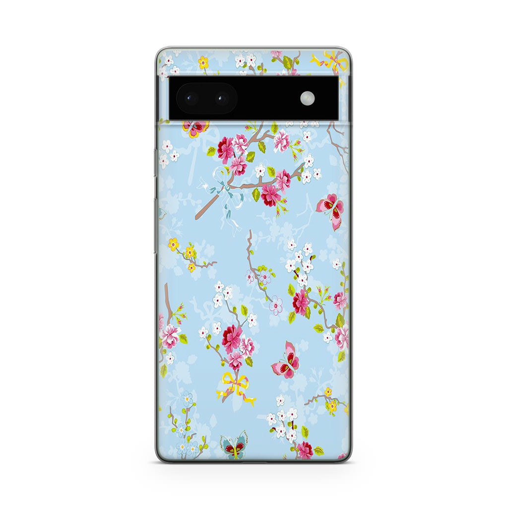 Floral Summer Wind Google Pixel 6a Case