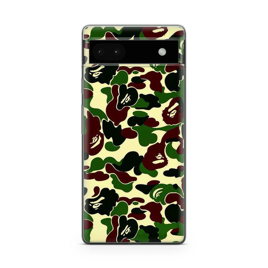 Forest Army Camo Google Pixel 6a Case