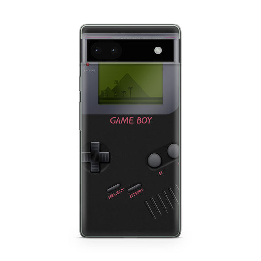 Game Boy Black Model Google Pixel 6a Case