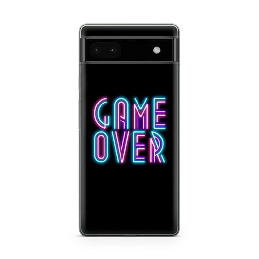 Game Over Neon Google Pixel 6a Case