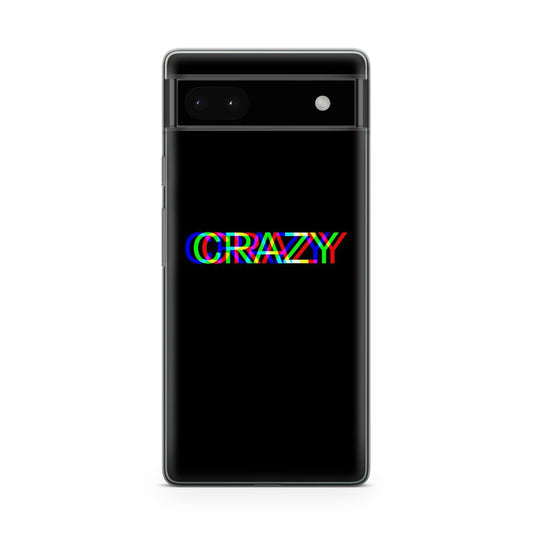 Glitch Crazy Google Pixel 6a Case