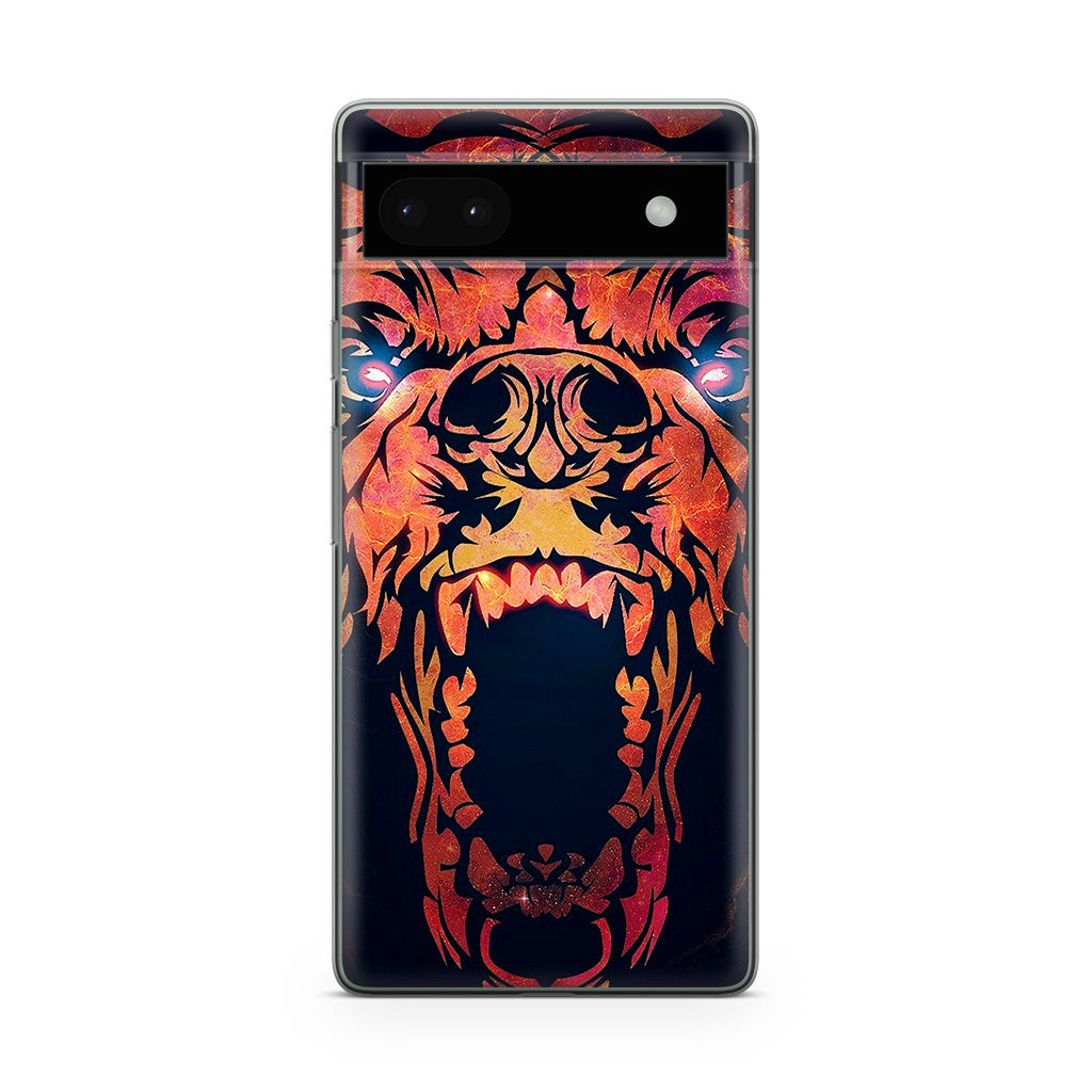 Grizzly Bear Art Google Pixel 6a Case