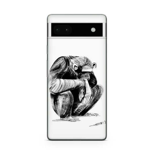 Guinea Chimp Google Pixel 6a Case