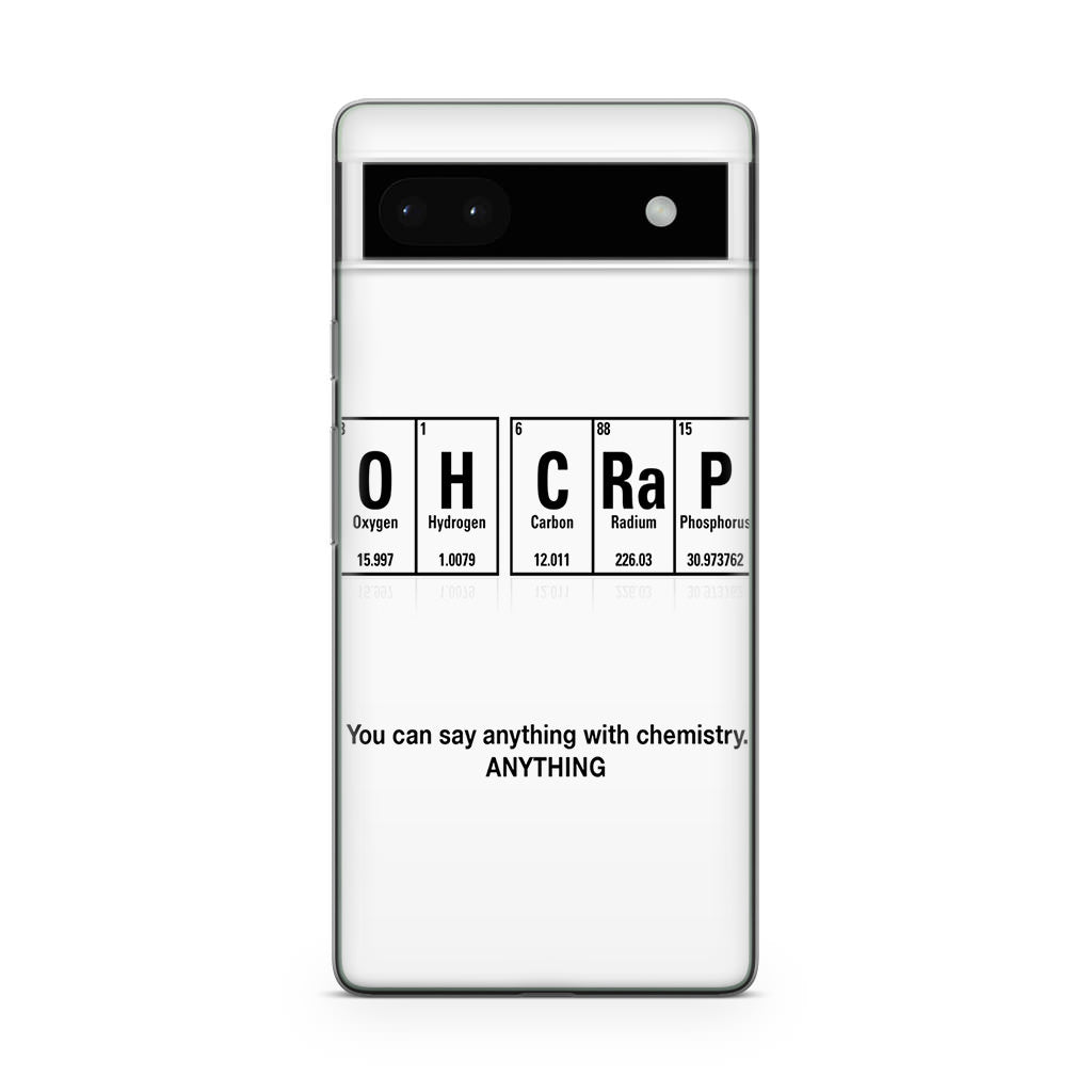 Humor Funny with Chemistry Google Pixel 6a Case