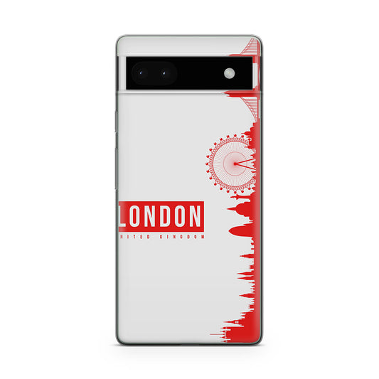 London Vector Google Pixel 6a Case