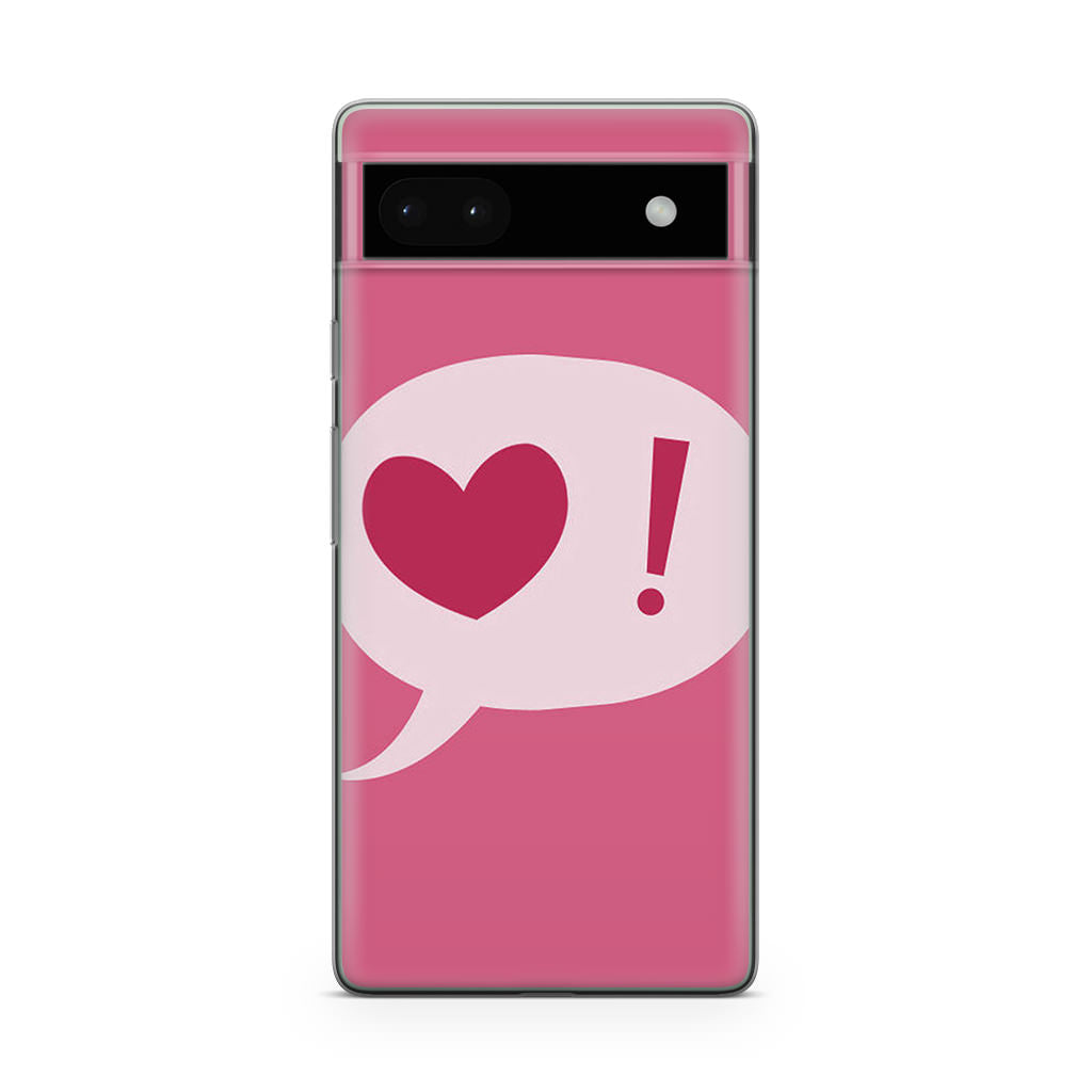 Love Pink Google Pixel 6a Case