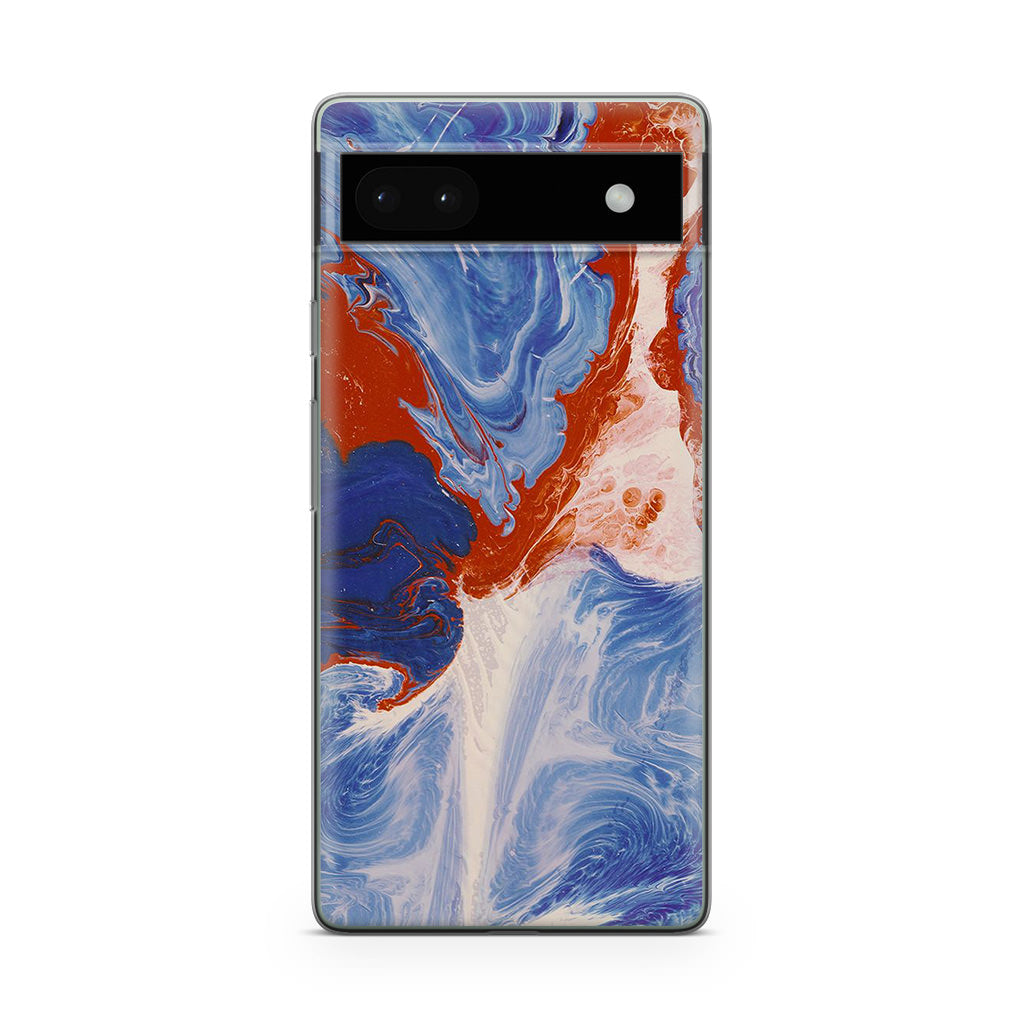 Mixed Paint Art Google Pixel 6a Case