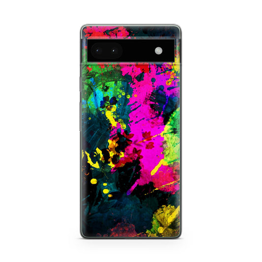 Mixture Colorful Paint Google Pixel 6a Case