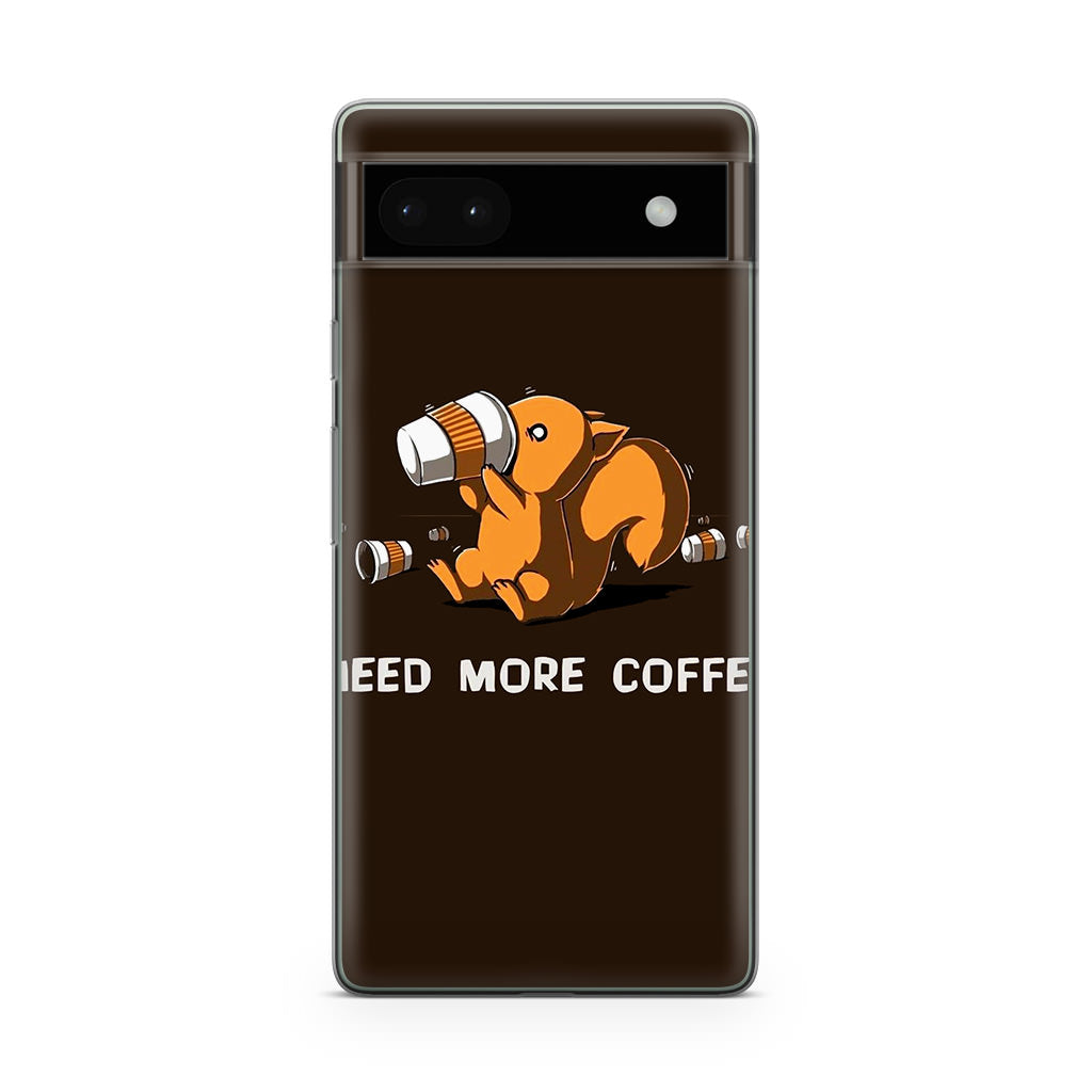 Need More Coffee Programmer Story Google Pixel 6a Case