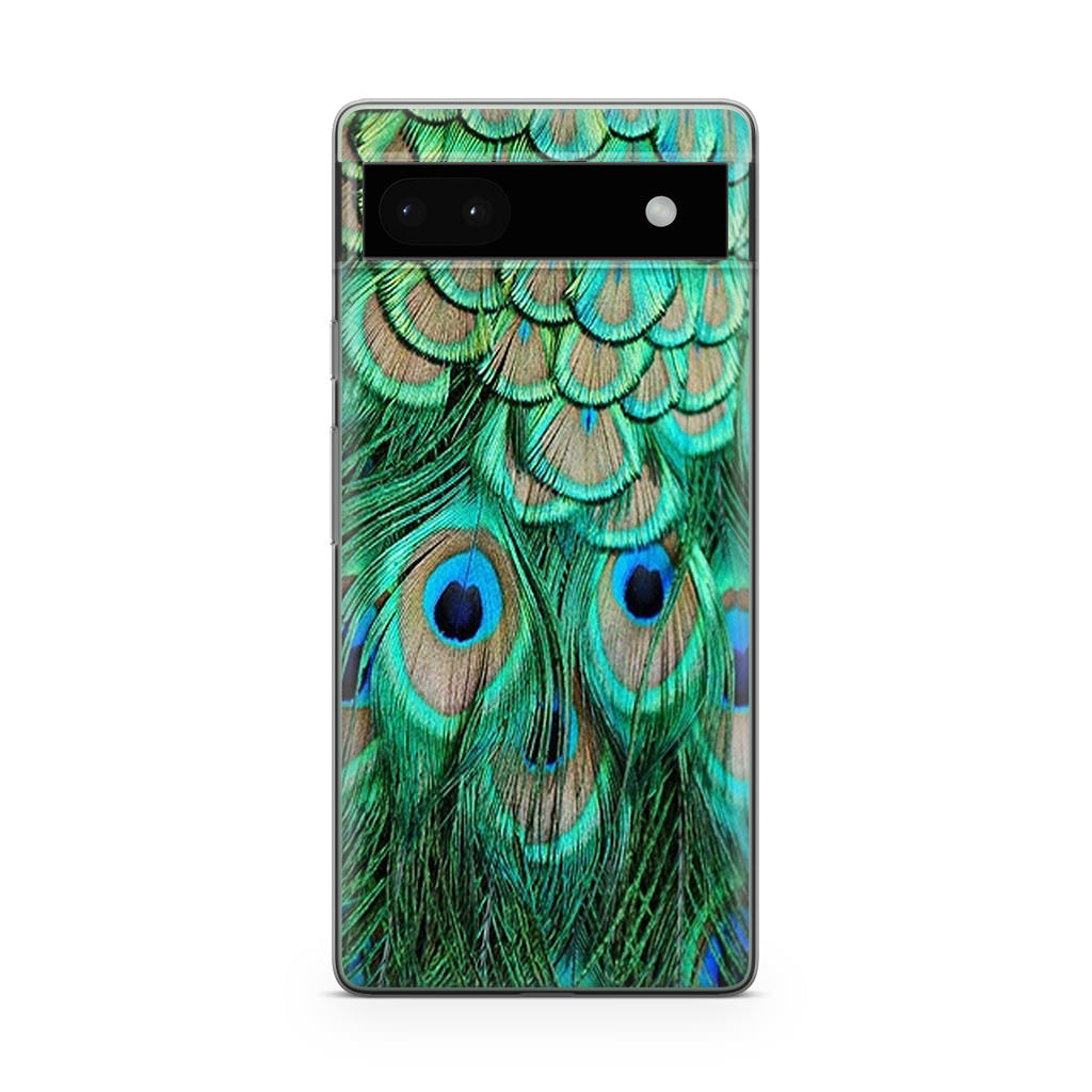 Peacock Feather Google Pixel 6a Case