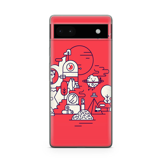 Red Planet Google Pixel 6a Case