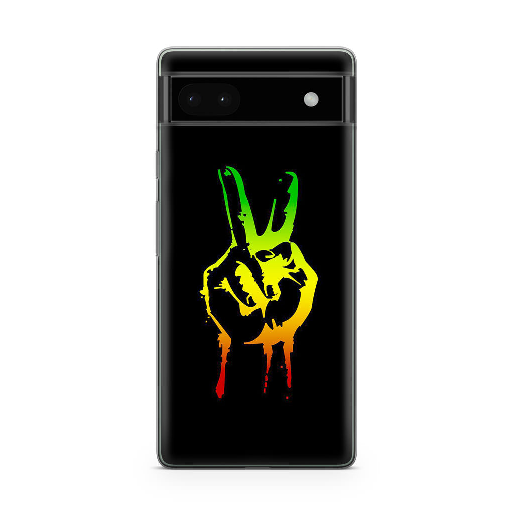 Reggae Peace Google Pixel 6a Case