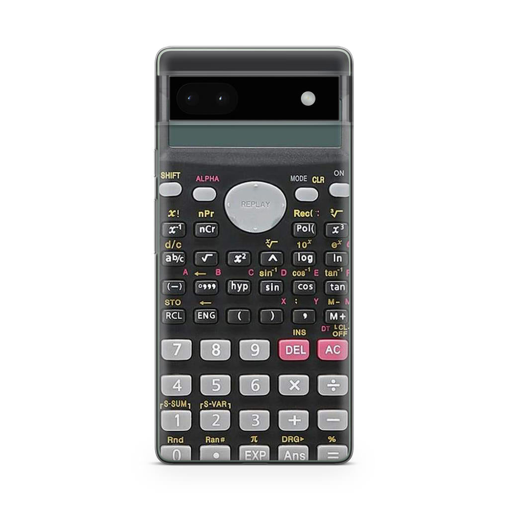 Scientific Calculator Design Google Pixel 6a Case